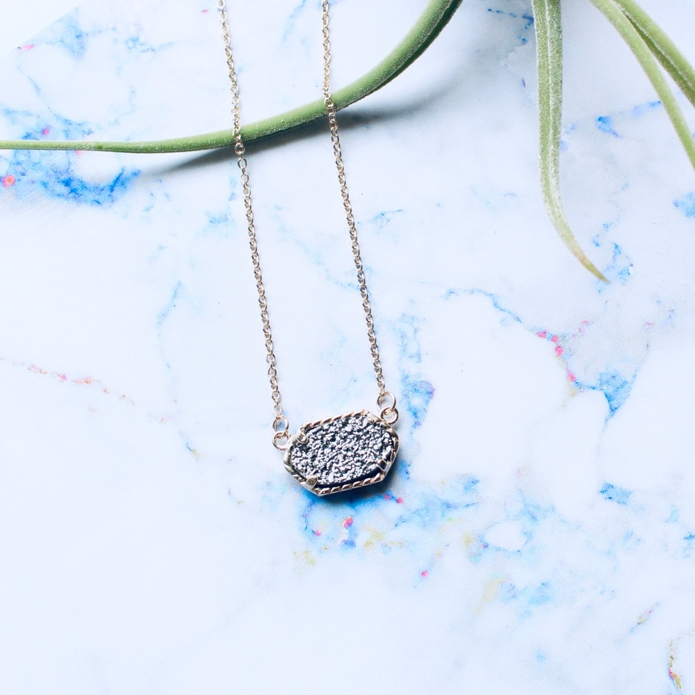 Druzy Necklace - Picture 3 of 4